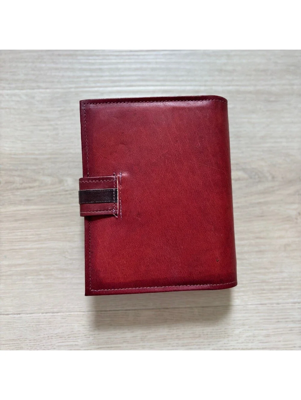 Vintage 1978 Winston NIB Cowhide Leather Daily Agenda Address Book Planner